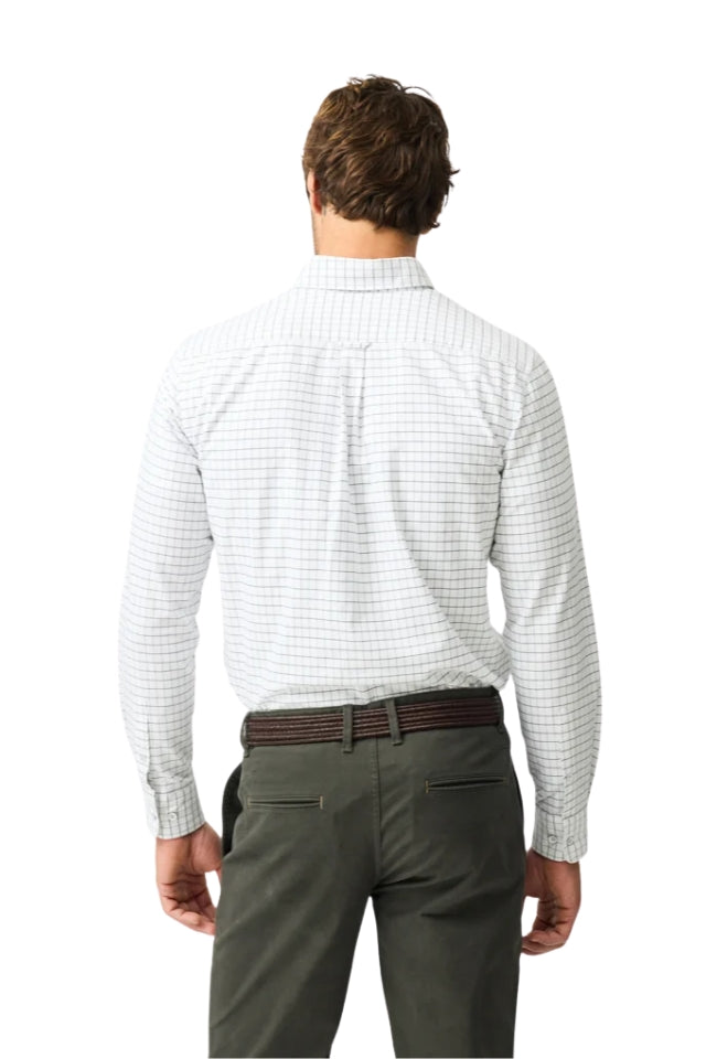 Oxford Glenridge Check Shirt - Olive