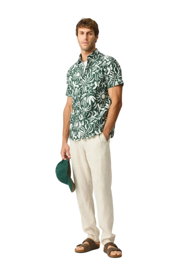 Scanlan Street Short Sleeve Shirt - Forest