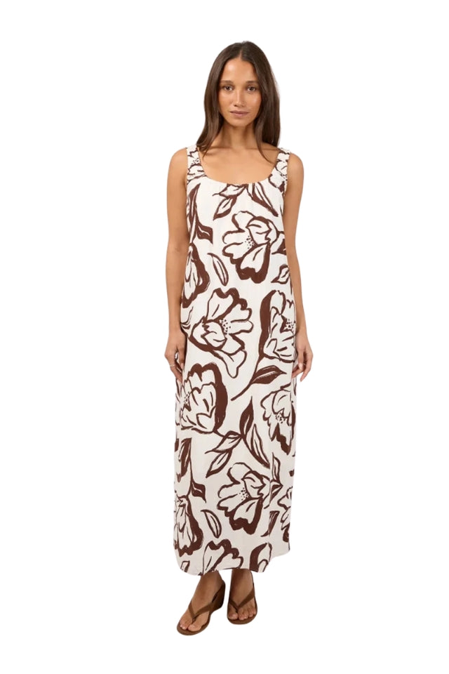 Lucia Maxi Dress - Vintage White