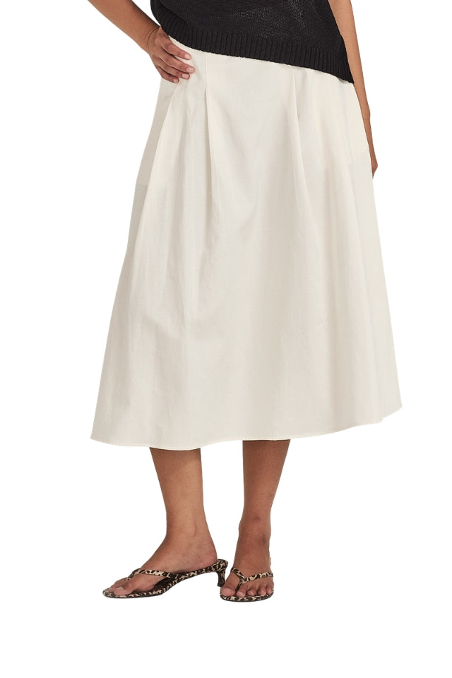 Devon Skirt - Chalk