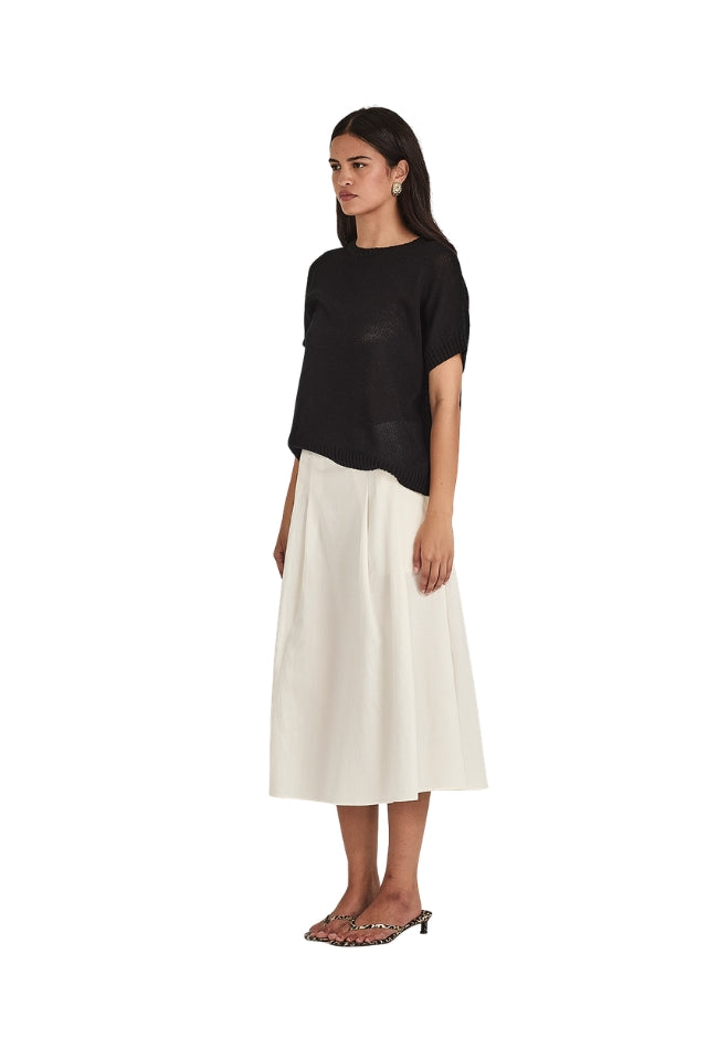Devon Skirt - Chalk
