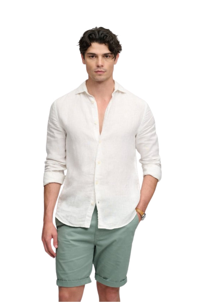 Premium Regular Chino Short - Sage Green
