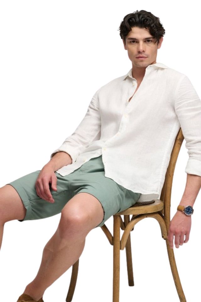 Premium Regular Chino Short - Sage Green