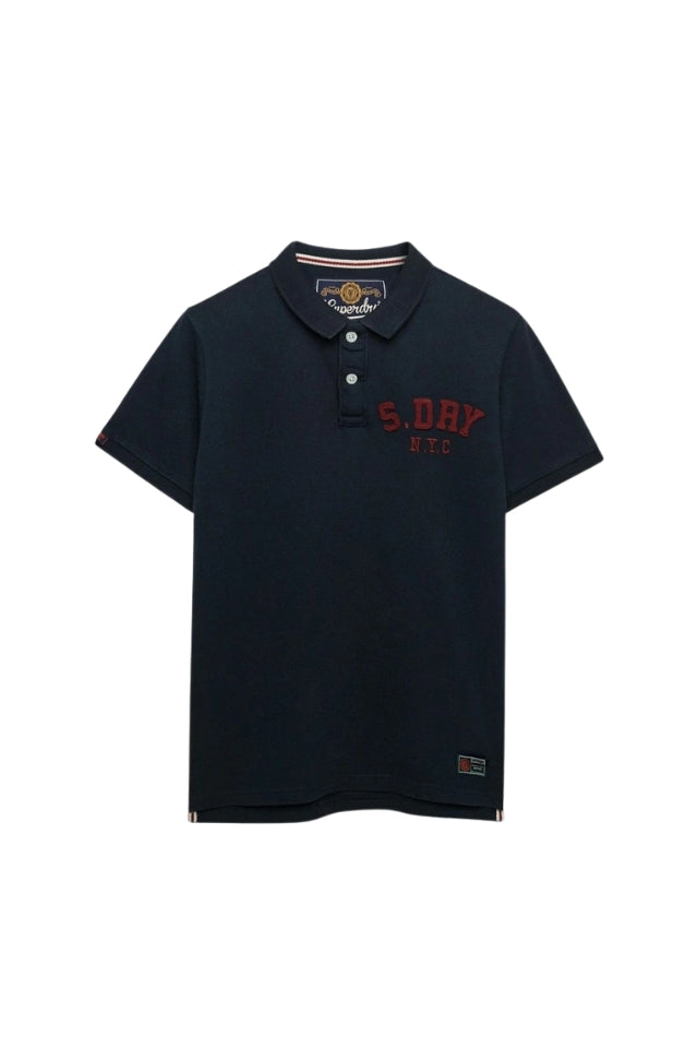 Vintage Athletic Polo - Eclipse Navy