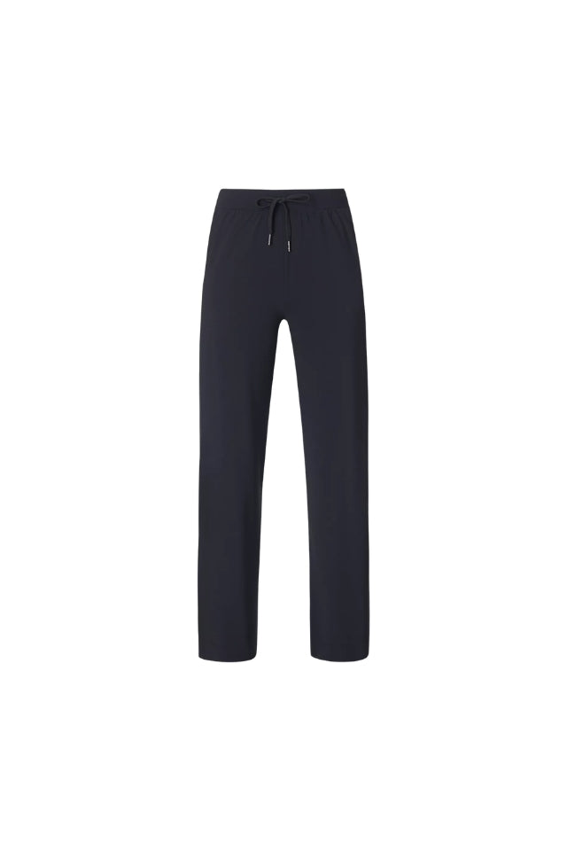 Explorer Side Stripe Wide Leg Trouser - Black