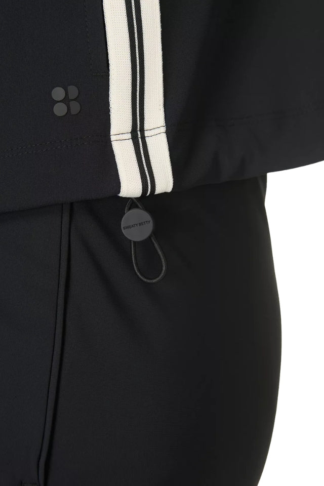 Explorer Side Tape Zip Through - Black