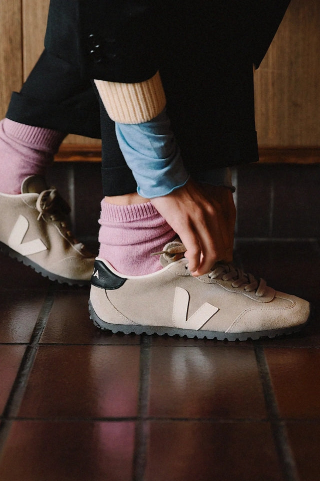 Gt Suede Sneaker - Taupe Pierre