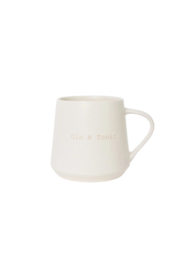 Gin & Tonic Mug - Natural