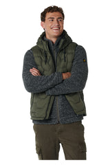17630827 No Excess Honeycomb Padded Vest Moss 