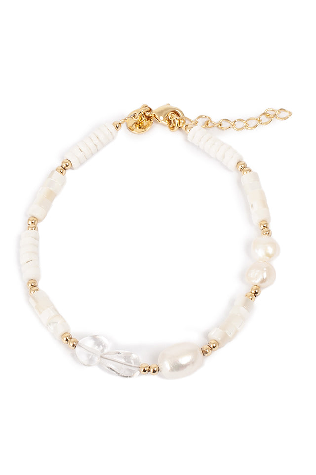 3016-0195 A&C Jewellery White Delight Bracelet