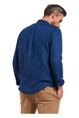 Dstrezzed Classic Collar Shirt Indigo Blue