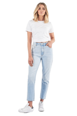 Women's A Brand 94 High Slim Light Blue Denim Jeans Popsicle Colour