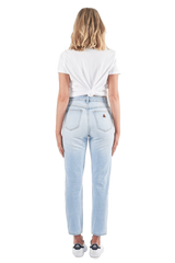 Women's A Brand 94 High Slim Light Blue Denim Jeans Popsicle Colour