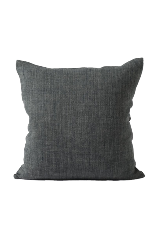AEN0041 Citta Heavy Linen Cushion Cover Slate