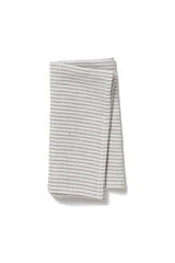 AIP0027 Citta Dine Stripe Linen Napkin Ash Chalk