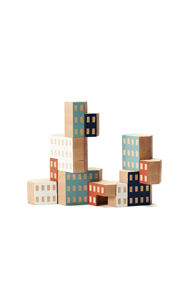 AW-JPBL Areaware Blockitecture Habitat Classic Set
