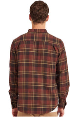 Academy Brand W829 Ludlow Shirt Brown Check 