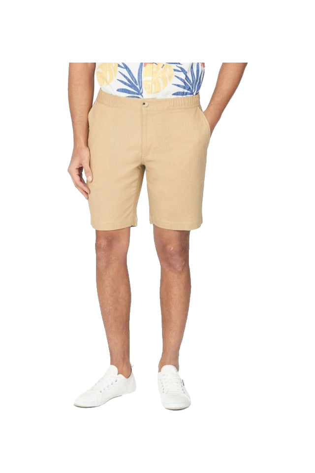 Ben Sherman Cotton / Linen Shirt Sand
