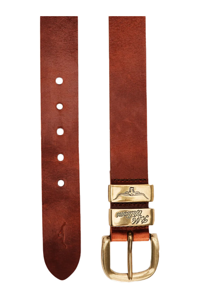 BSF5ACH3601 RM Williams Drover Belt Tan