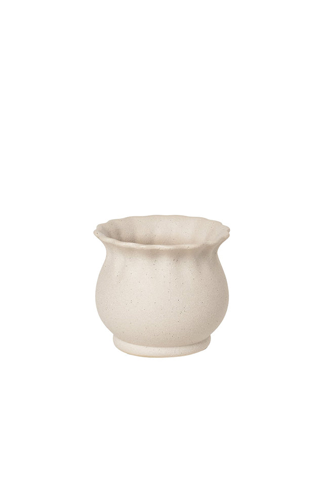 BT14233 Maytime Broste Small Alexa Flowerpot Grey Sand