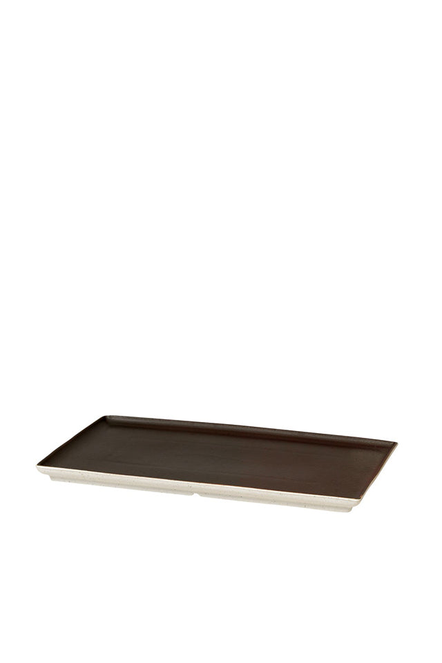 BT1680 Maytime BROSTE Eli Medium Rectangle Plate Charcoal