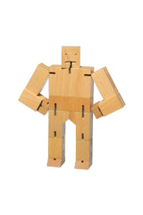 CBC2-M Areaware Cubebot Small Robot Toy Natural