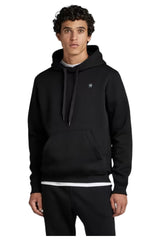 D16121 C235 G-Star Premium Core Hooded Sweatshirt Dark Black