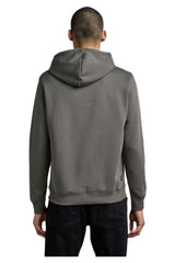 D16121 C235 G-Star Premium Core Hooded Sweatshirt Granite 