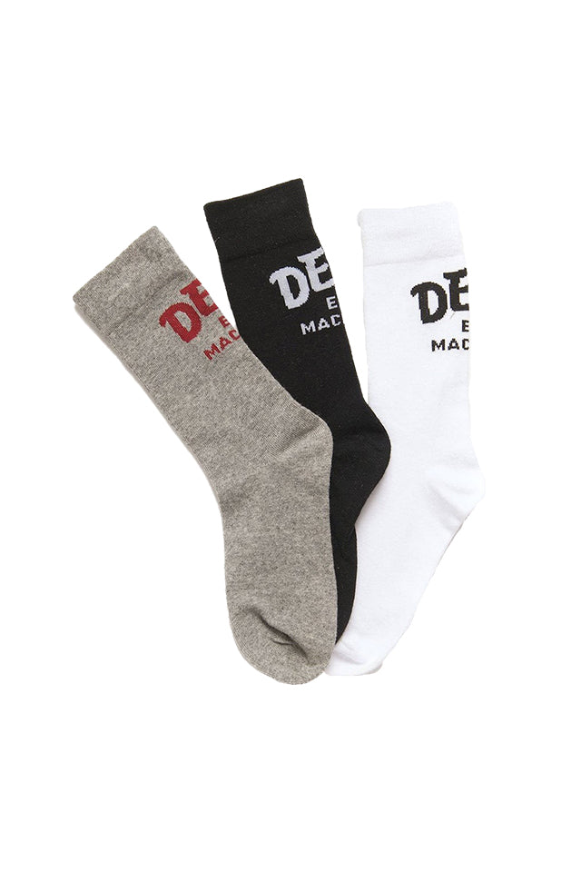 Deus DMF87540 Curvy Sock 3 Pack