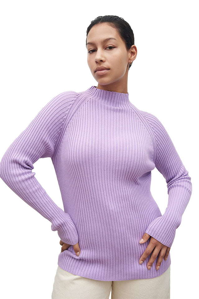 KTN030 Kowtow Row Top Mauve