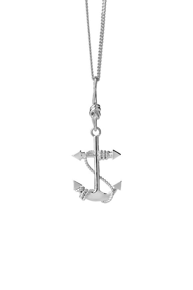 Anchor Necklace, Karen Walker, Anchor Necklace Sterling Silver