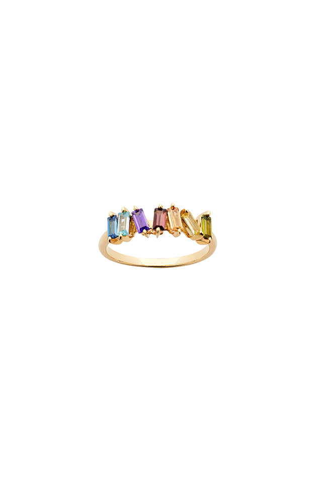 Karen Walker KW438R 9Y Cubist Ring