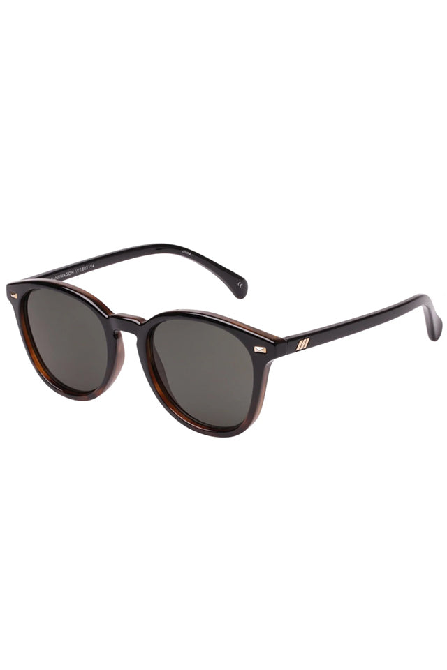 Le Specs LSP1802194 Bandwagon Sunglasses Black Tort 