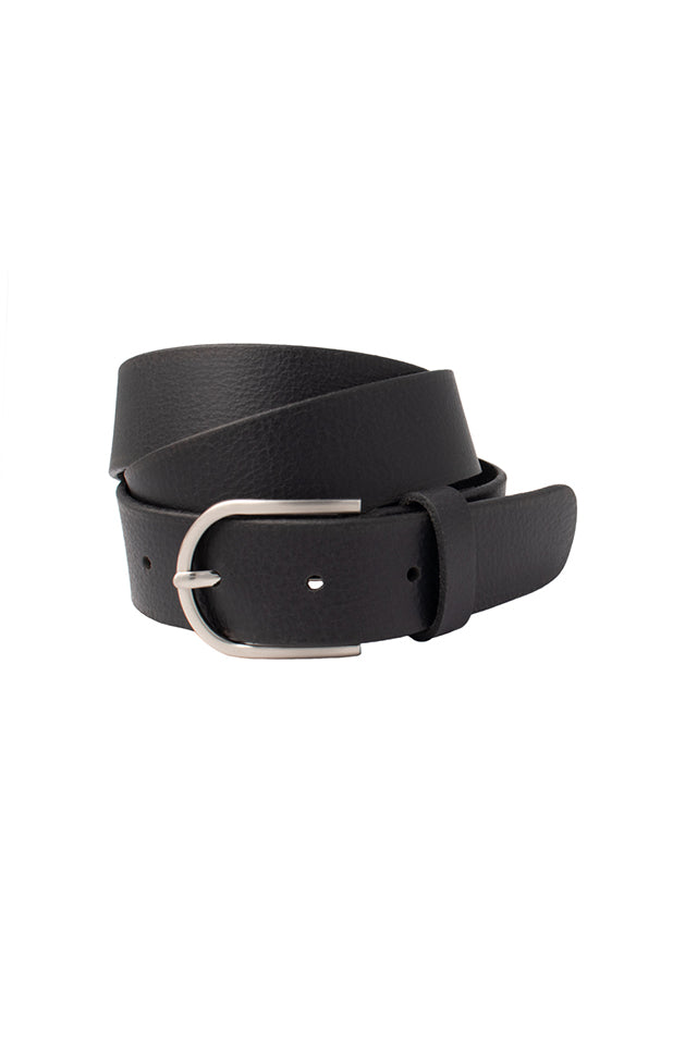 Loop Leather Co. 10165 Maddy Leather Belt Black