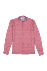 Pearly King PS1470 Oath Shirt Pale Red