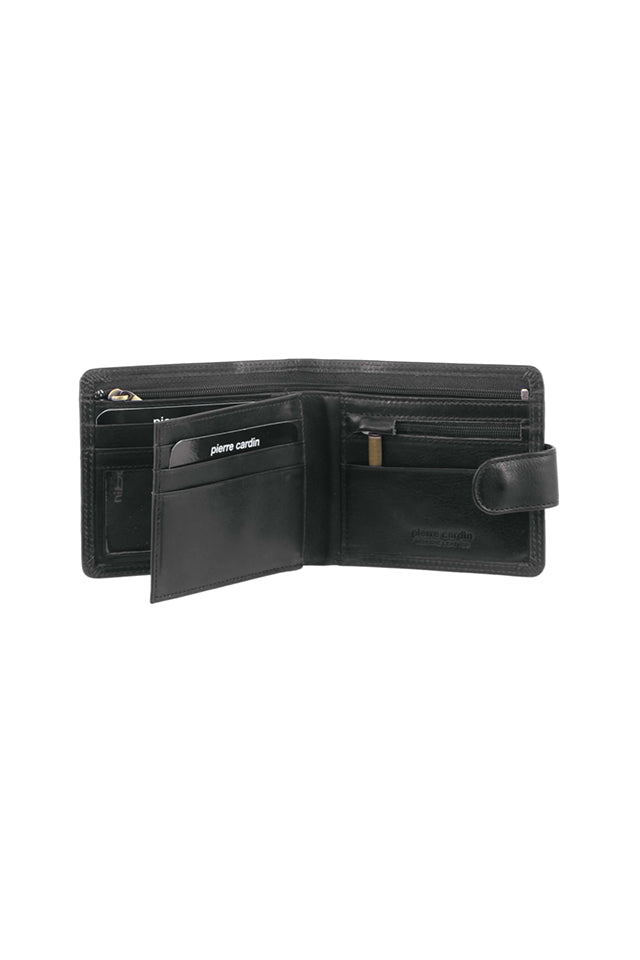 Pierre Cardin PC2813 Rustic Mens Wallet Black