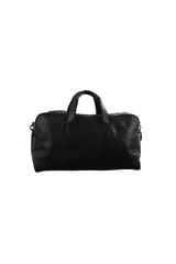 Pierre Cardin PC2825 Rustic Leather Overnight Bag Black 