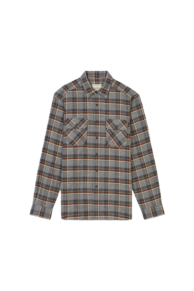 RM Williams SH202CO1601 Bourke Workshirt Grey