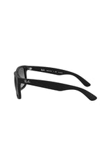 Ray-Ban 0RB4165 Justin Sunglasses Rubber Black With Grey 