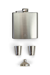 SP-BWSSF Society Paris SS Flask and Shot Glass Set