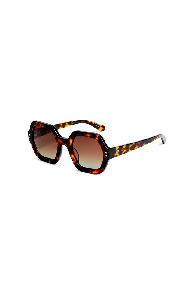Sito Shades Foxy Sunglasses Honey Tort With Rosewood Gradient 