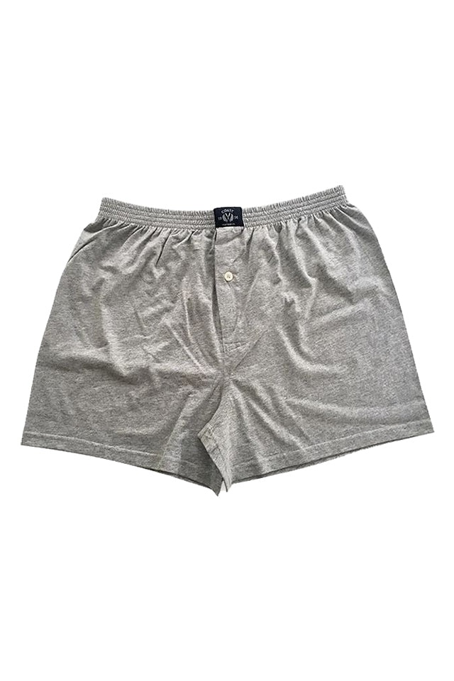 Coast Single Knit Boxer Short Grey