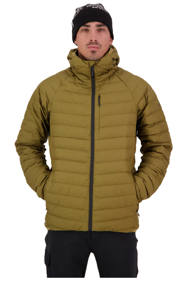 100663 Mons Royale Atmos Wool Down Packable Hood Lichen 