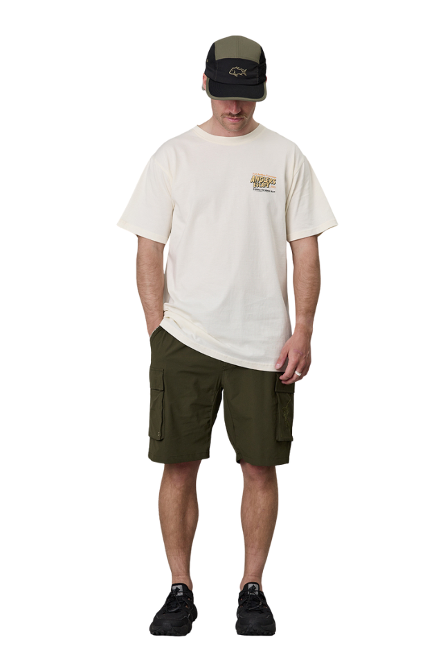 Anglers Escape Tee - Antique White