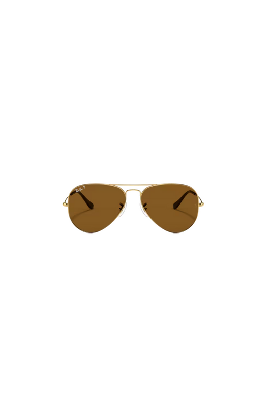 Aviator Large Metal - Brown