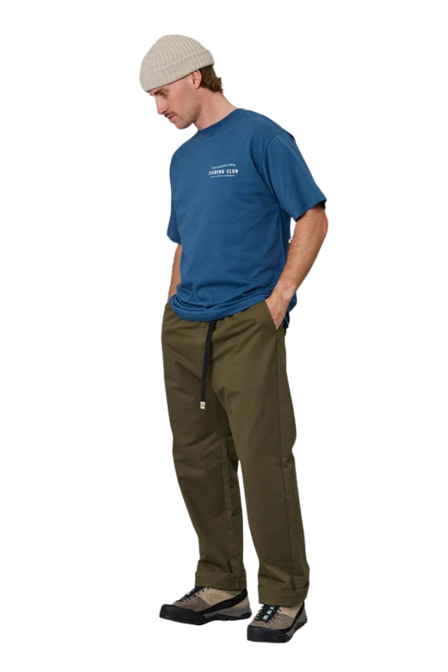 Beers Before Lunch Sea Tee - Military Blue