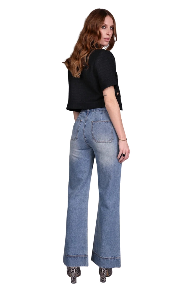 Boucle Short Sleeve Blazer