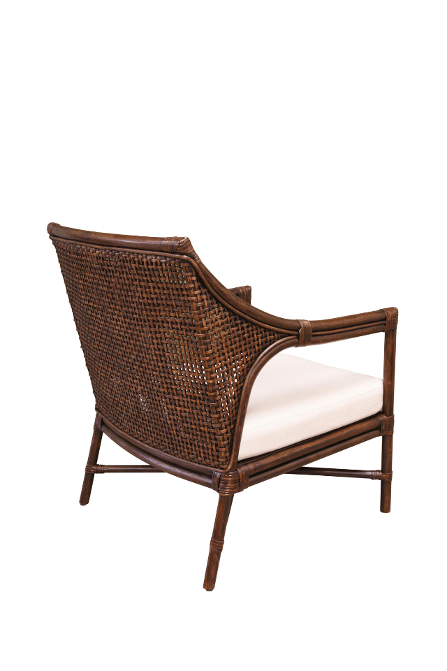 Plantation Kipling Armchair w Cream Seat Cushion
