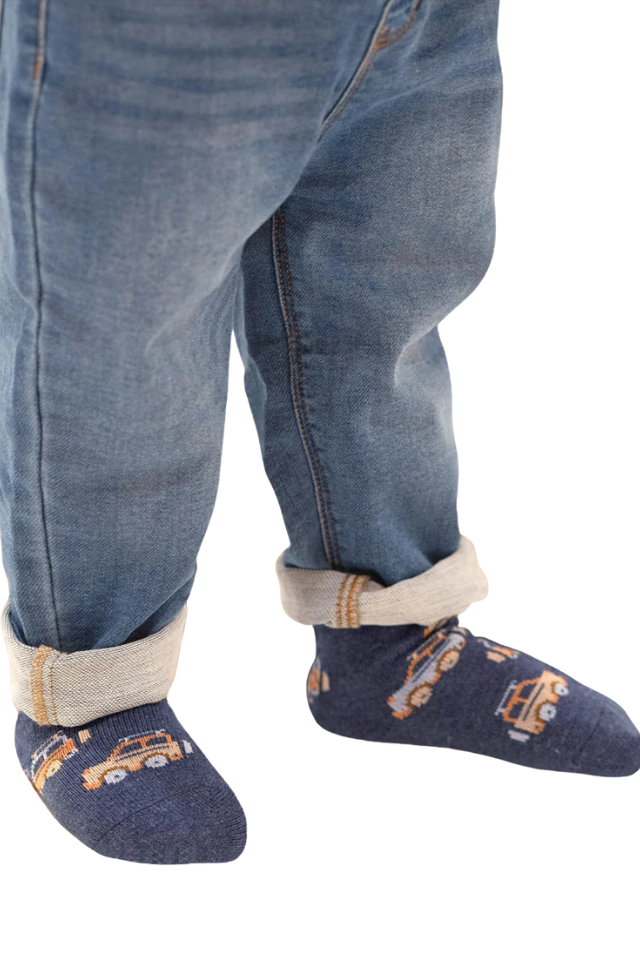 Organic Socks Ankle Jacquard - High Country