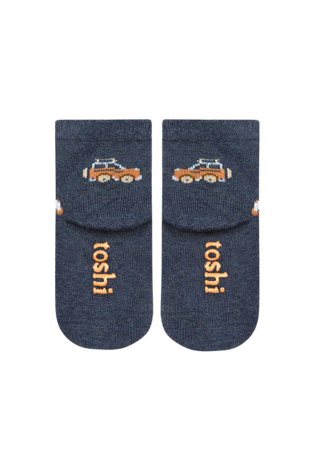 Organic Socks Ankle Jacquard - High Country